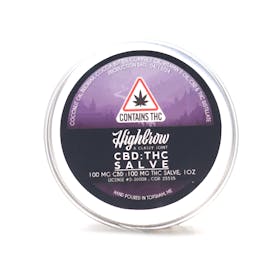 1:1 CBD/THC Salve - Highbrow