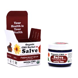 Peppermint Spice CBD Salve - The Healing Rose