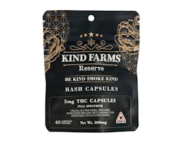 Hash Capsules (5mg - 40 Caps) - KFR