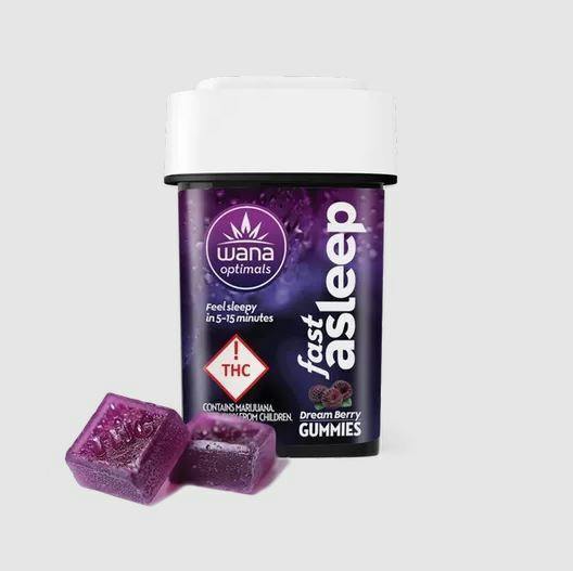 Wana - Gummies Stay Asleep (I) Dream Berry cannabis product