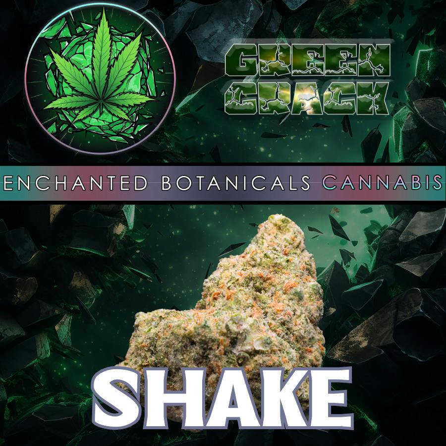 Flower - Green Crack - Hybrid - SHAKE