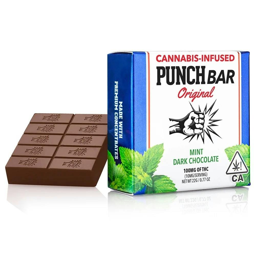 PUNCHBAR- MINT DARK: PUNCHBAR- MINT DARK CHOCOLATE