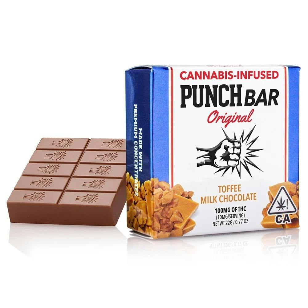 PUNCHBAR - TOFFEE: TOFFEE MILK CHOCOLATE