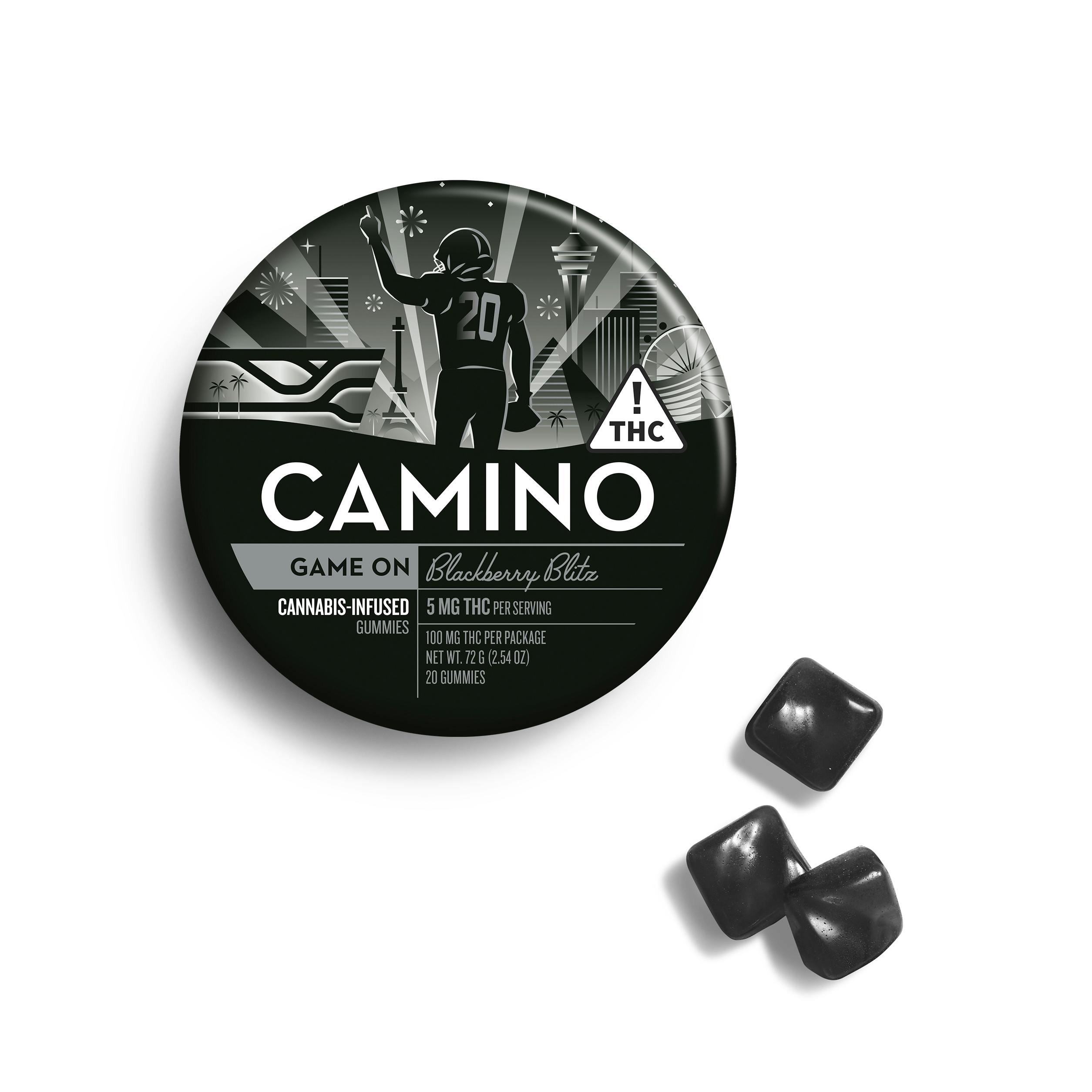 Camino - Blackberry Blitz Gummies 20pk (100MG)