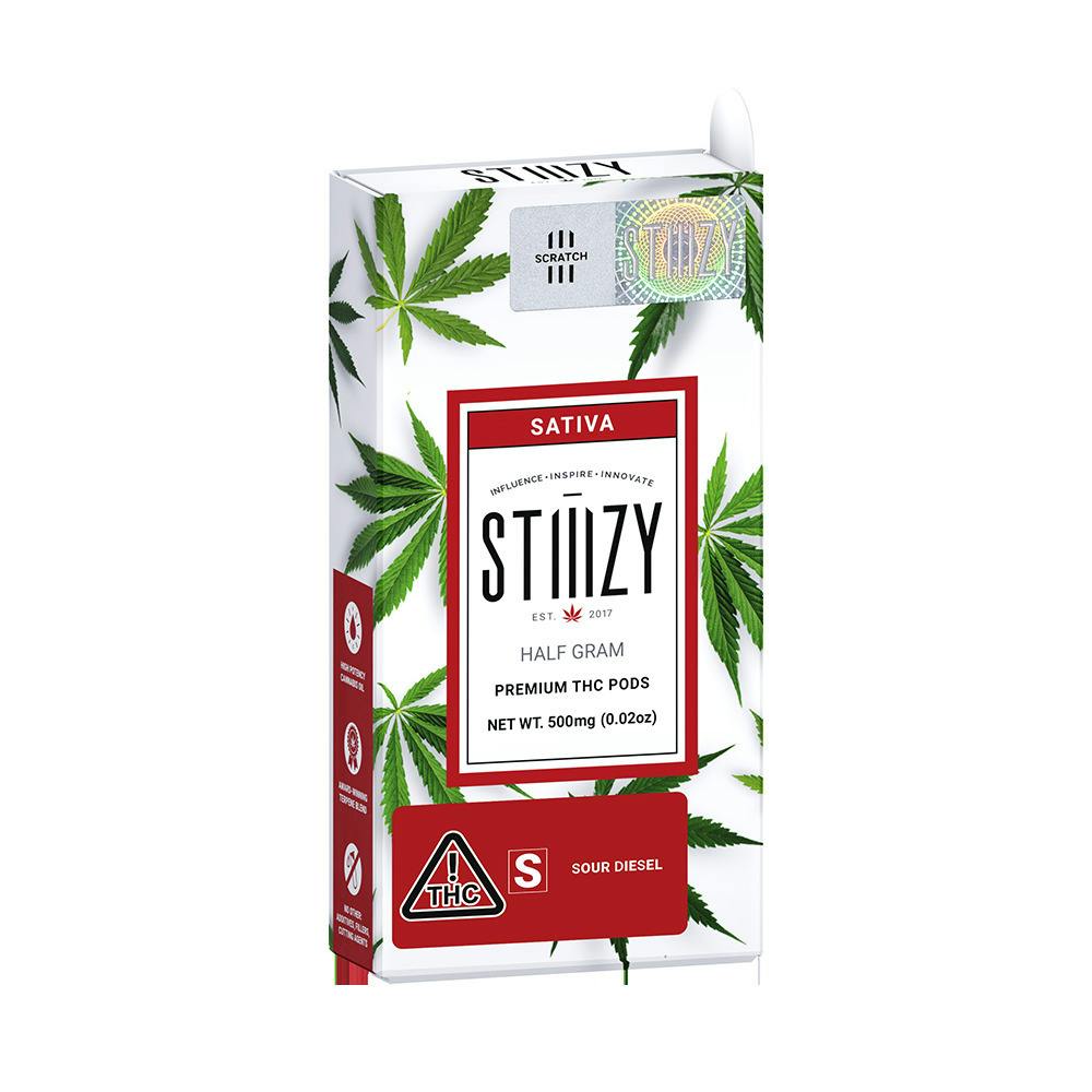 Stiiizy - Sour Diesel Pod (0.5G) *STIIIZY BATTERY REQUIRED*