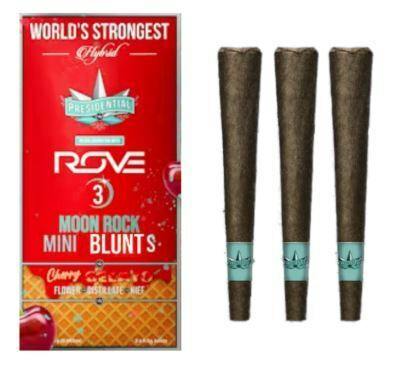Presidential - Cherry Gelato Moon Rock Mini Infused Blunt 3pk (1.8G)