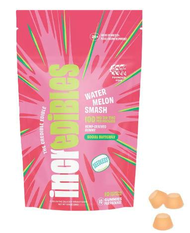Incredibles - Watermelon Smash Gummies (100MG)