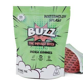 Buzz - Watermelon Splash Gummies (100MG)