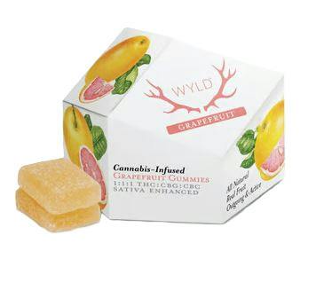 Wyld - Grapefruit 1:1:1 Gummies (100MG)