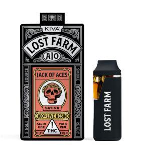 Lost Farms - Jack of Aces Live Resin Disposable (0.85G)