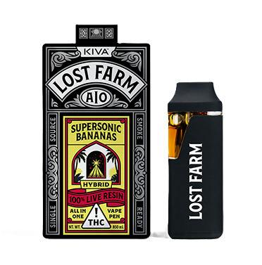 Lost Farms - Supersonic Banana Live Resin Disposable (0.85G)
