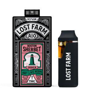 Lost Farms - Boston Sherbet Live Resin Disposable (0.85G)