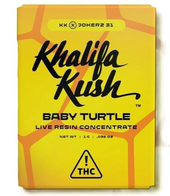 Khalifa Kush - Baby Turtle Live Resin Badder (0.5G)