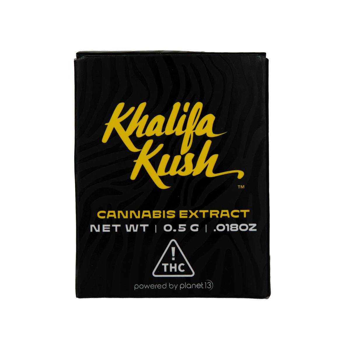 Khalifa Kush - Khalifa Kush Live Resin Badder (0.5G)