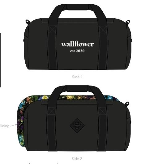 Wallflower x Revelry Supply - Overnighter Duffle Bag