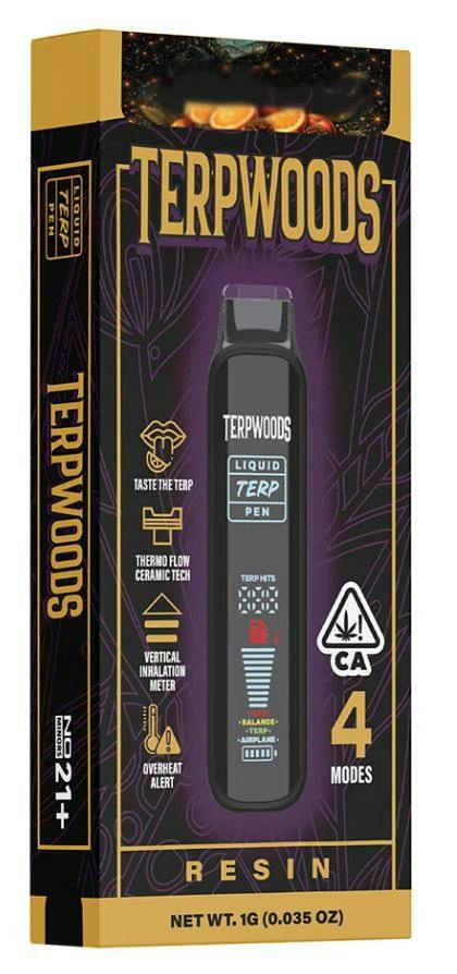 Terpwoods - Pineapple Shake Live Resin Disposable (1G)