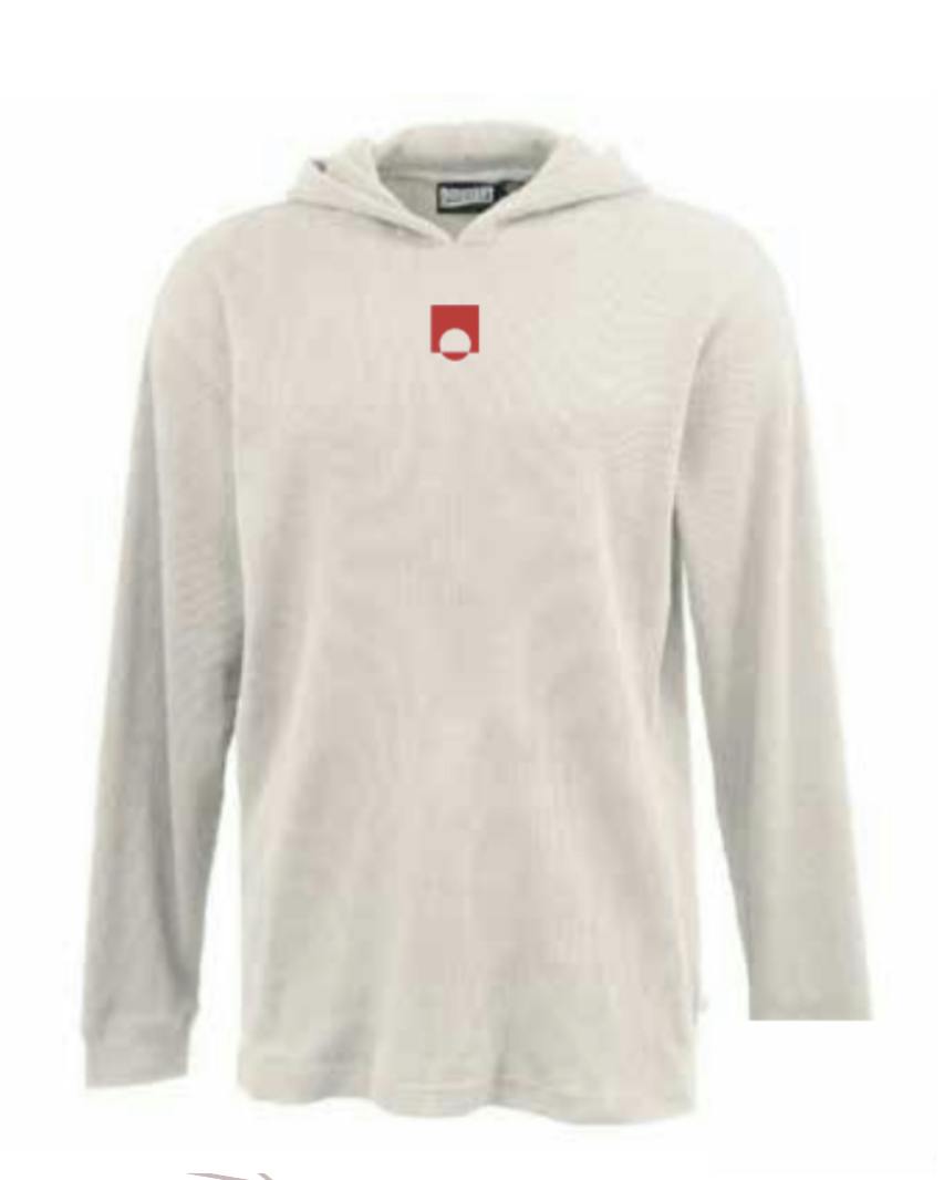 ECC Waffle Thermal Hoodie (Sand) - M