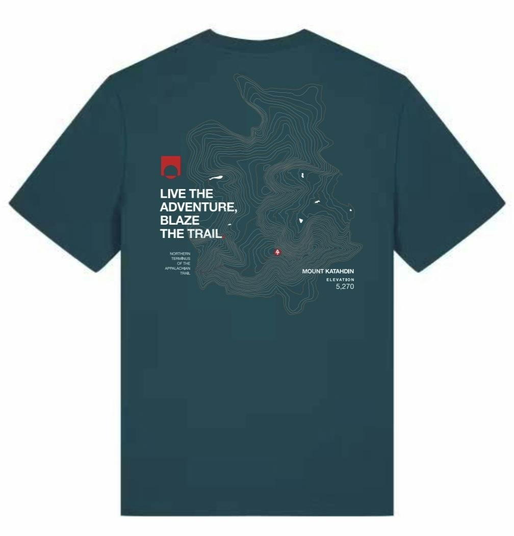 Live the Adventure Blaze the Trail T-Shirt (Stargazer) - M