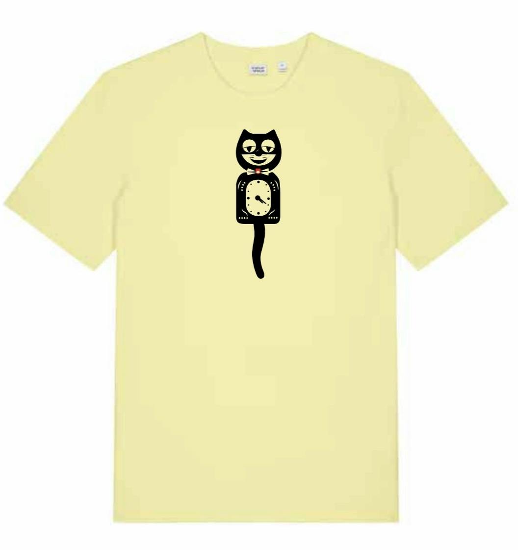 ECC Cat 420 Clock T-Shirt (Lemon Sorbet) - 2X
