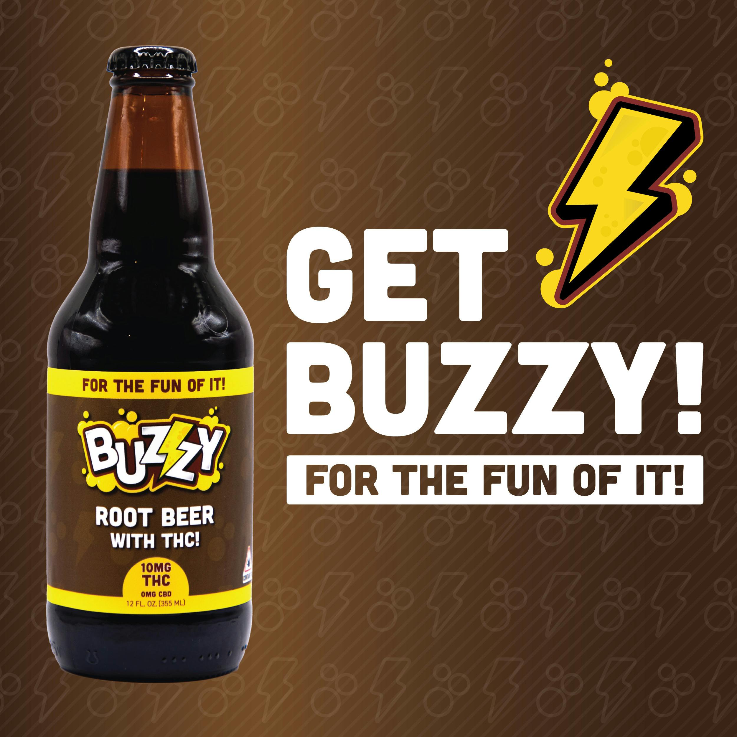 Buzzy Root Beer - 10mg/1pk at East Coast Cannabis - Waterville