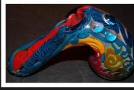 Glass- Octopus Pipe
