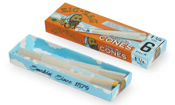 Zig Zag | Above the Clouds | 1 1/4 Cones 6CT