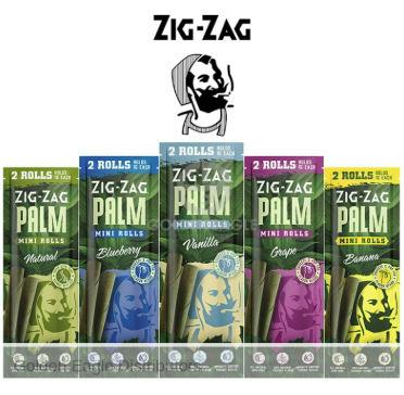 Zig Zag | Blueberry Mini | 2PK Palm Rolls