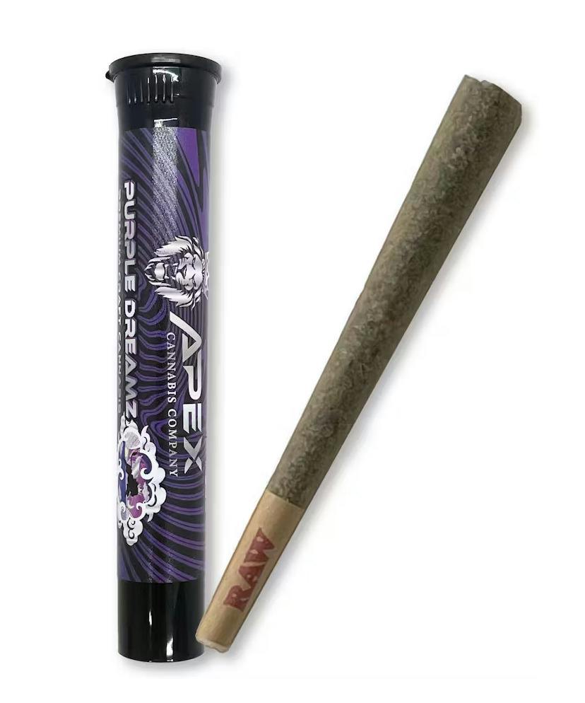 Apex Cannabis | Purple Dreamz | 1G Preroll
