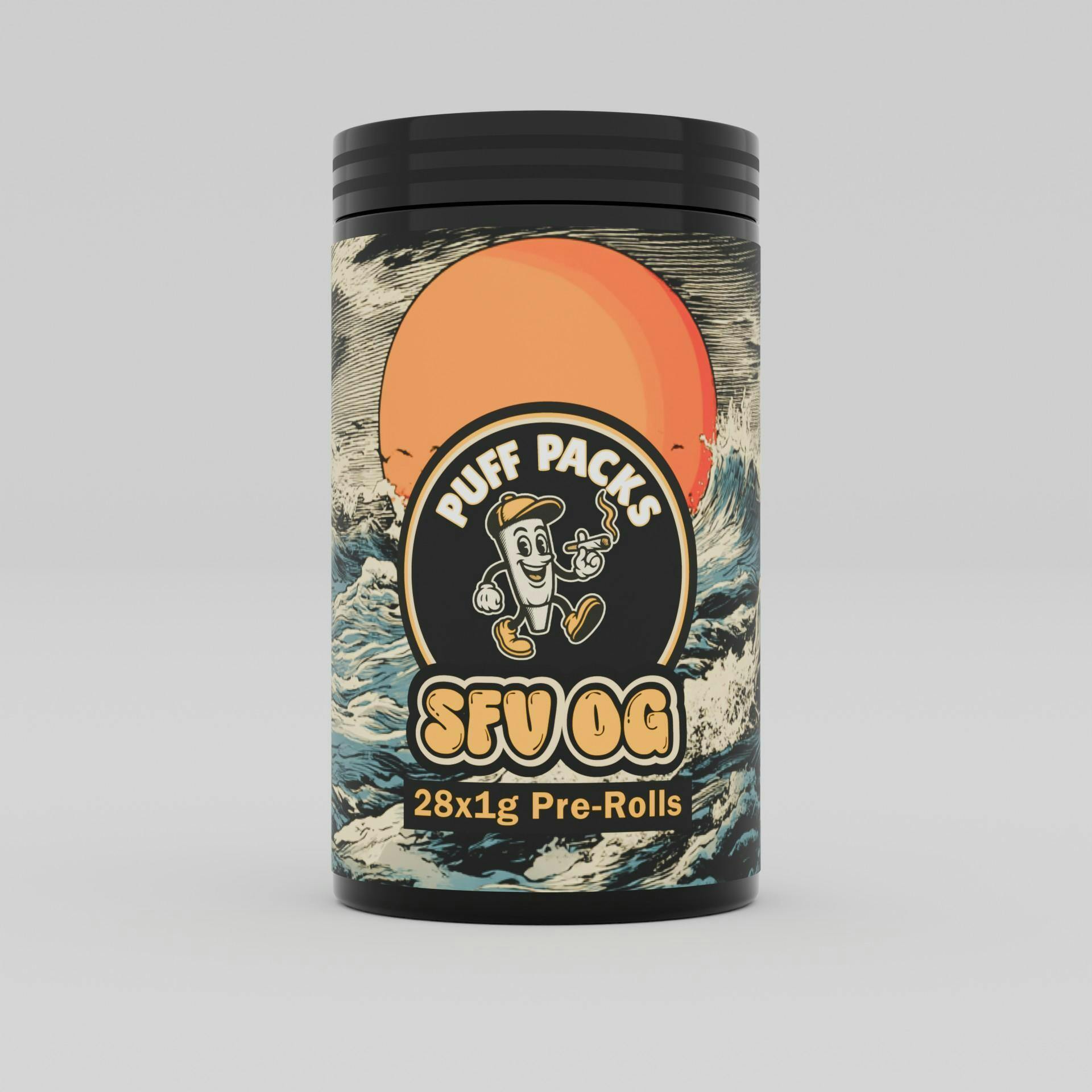Puff Pack | So Fn Gassy | 28g (28 x 1g) Pre-Rolls