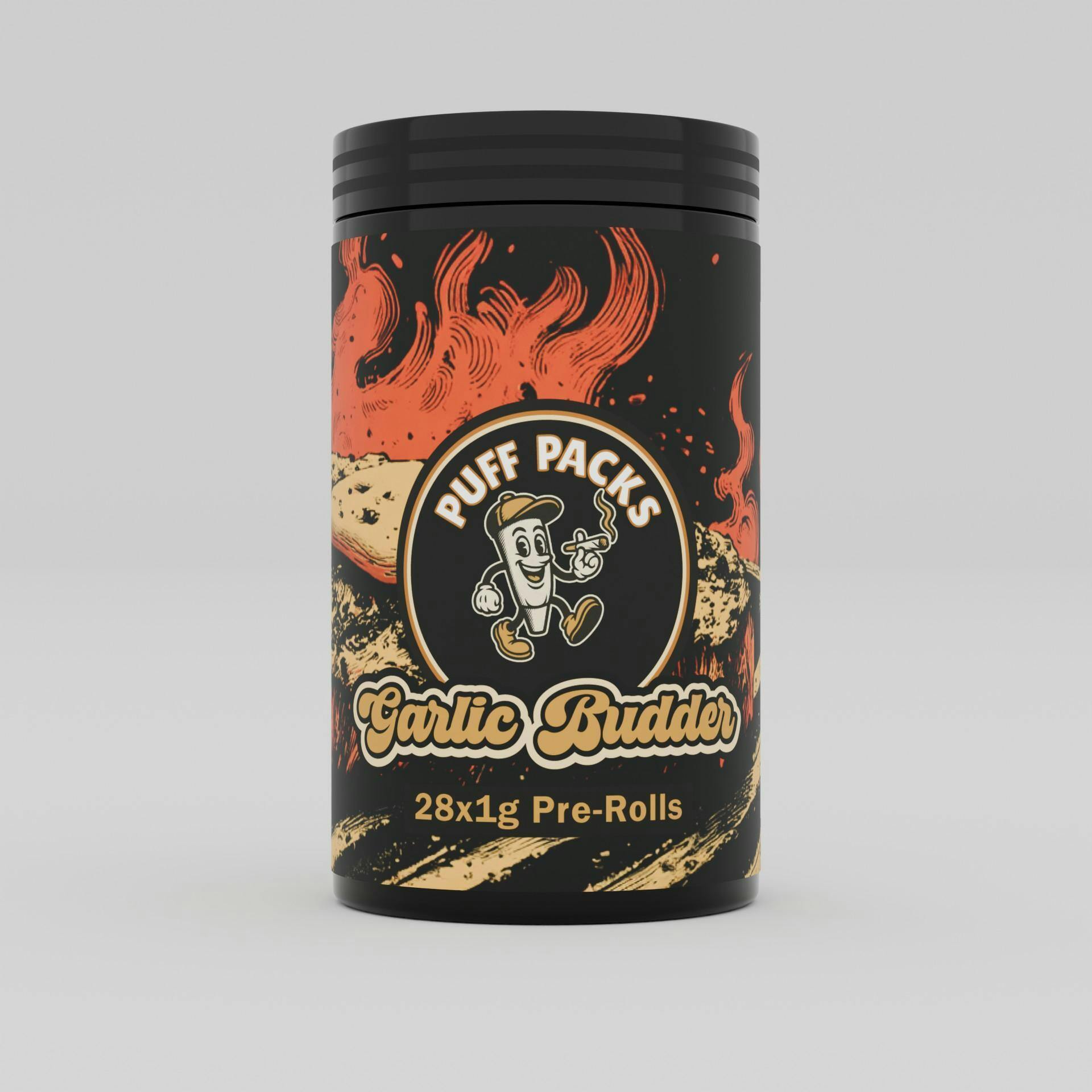 Puff Pack | Garlic Budder | 28g (28 x 1g) Pre-Rolls
