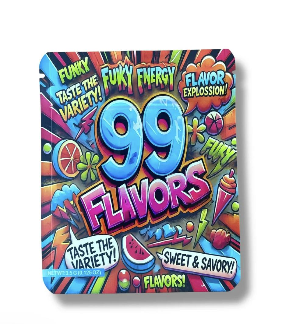 99 Flavors | 28G Prepack Smalls cannabis product