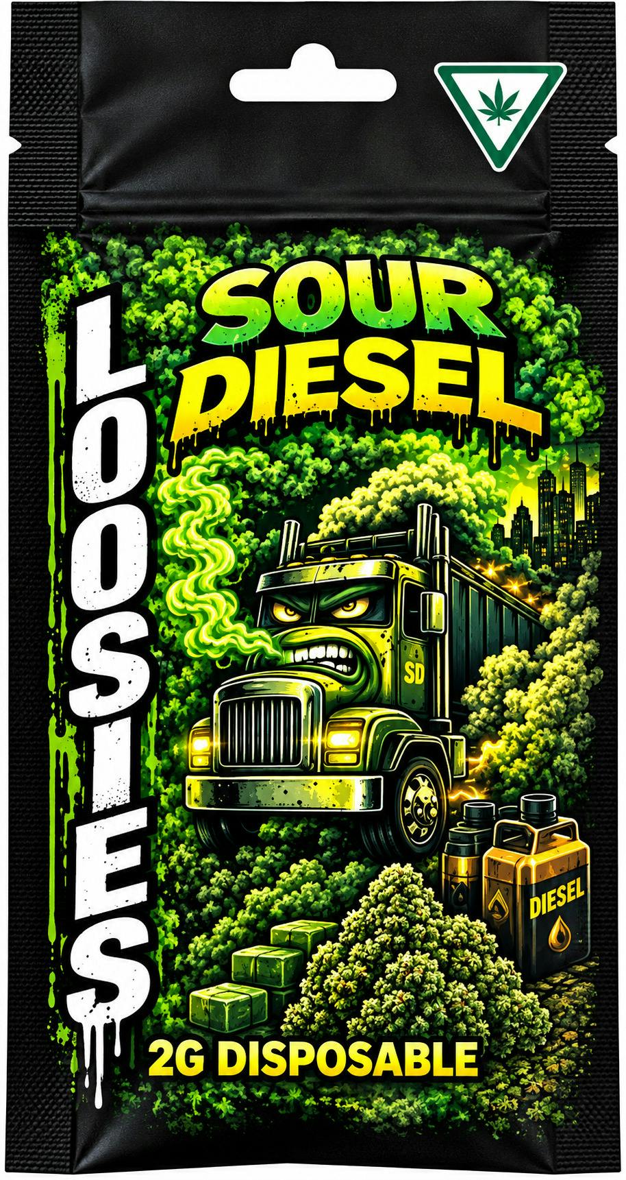 Loosies | Sour Diesel | 2G Disposable Vape