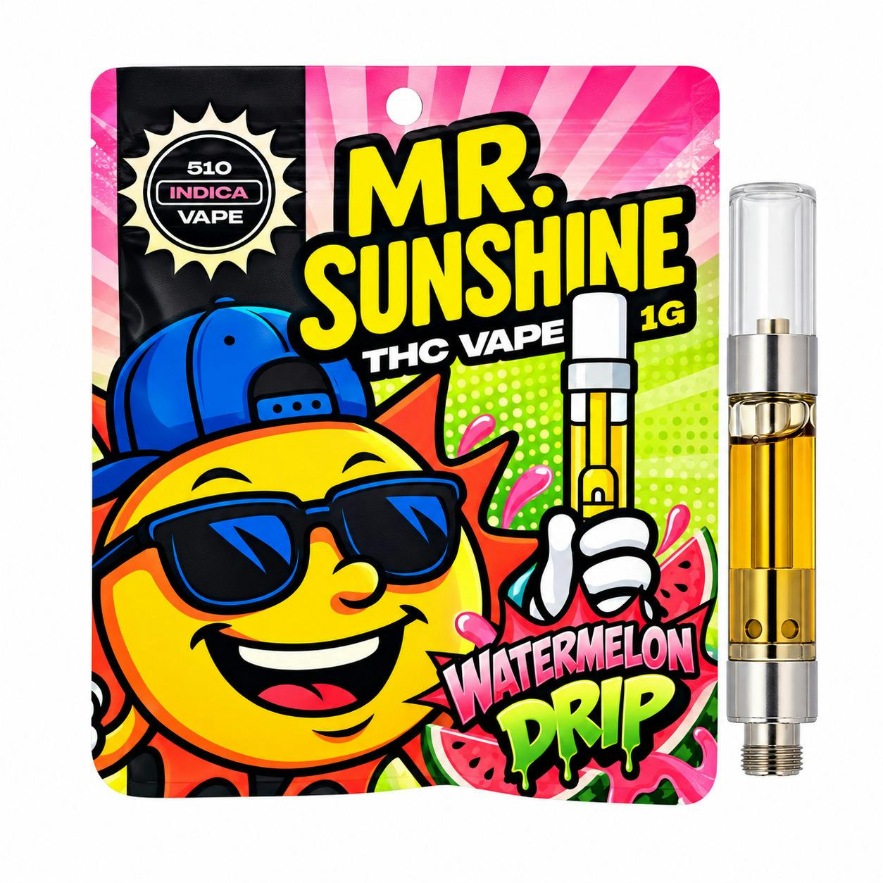 Mr. Sunshine | Watermelon Drip | 1G 510 Cart