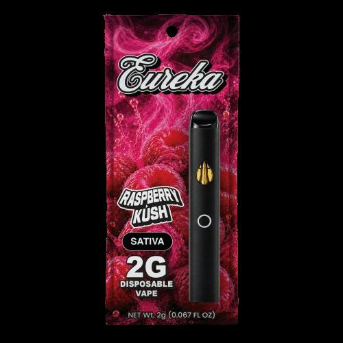 Eureka | Raspberry Kush | 2G Disposable Vape