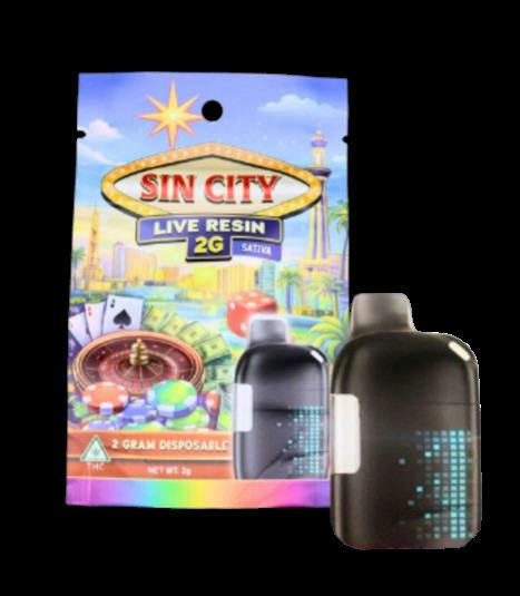 Sin City | Bomb Pop | 2G Live Resin Disposable