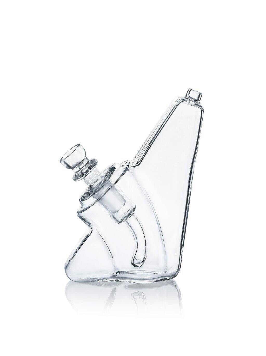 Grav Wedge Clear Bubbler Each