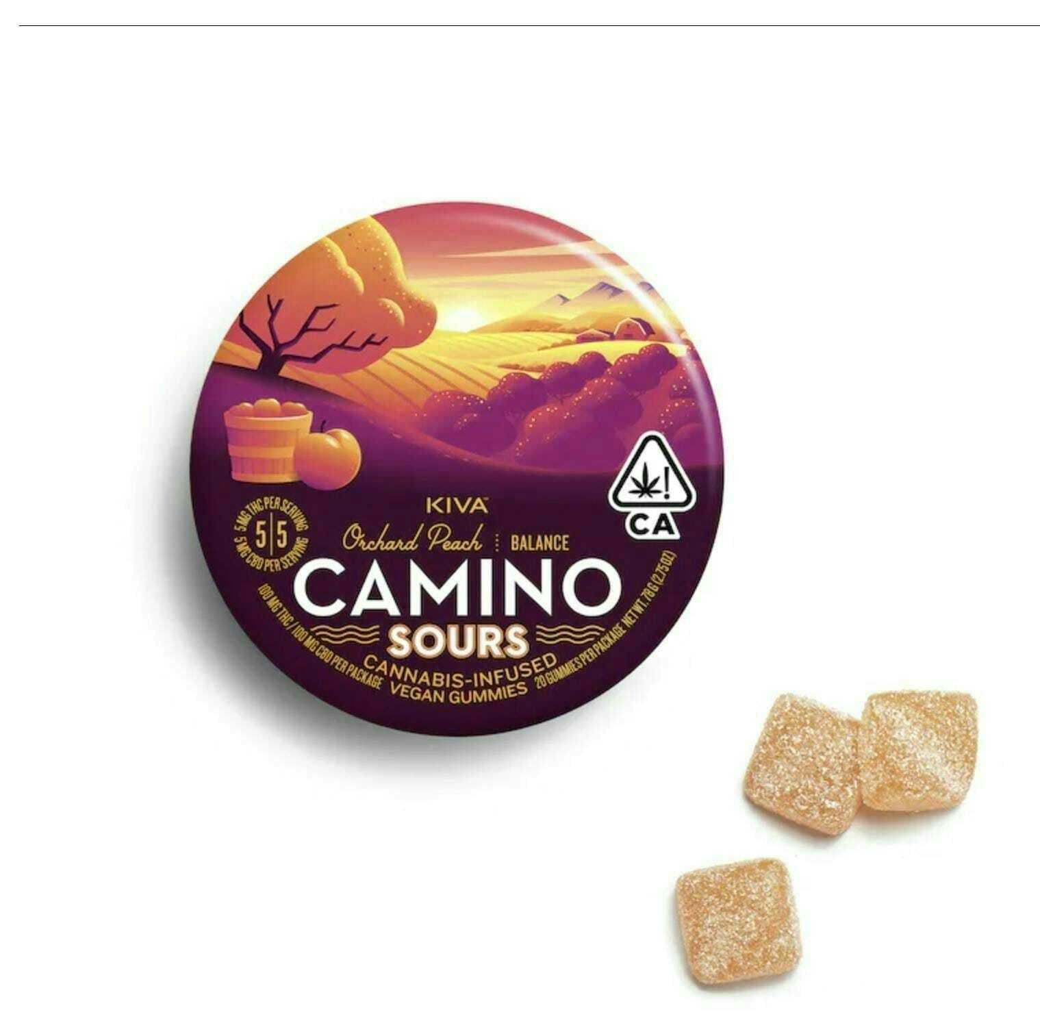 Sours Orchard Peach 1:1: THC:CBD - 100mg Gummies