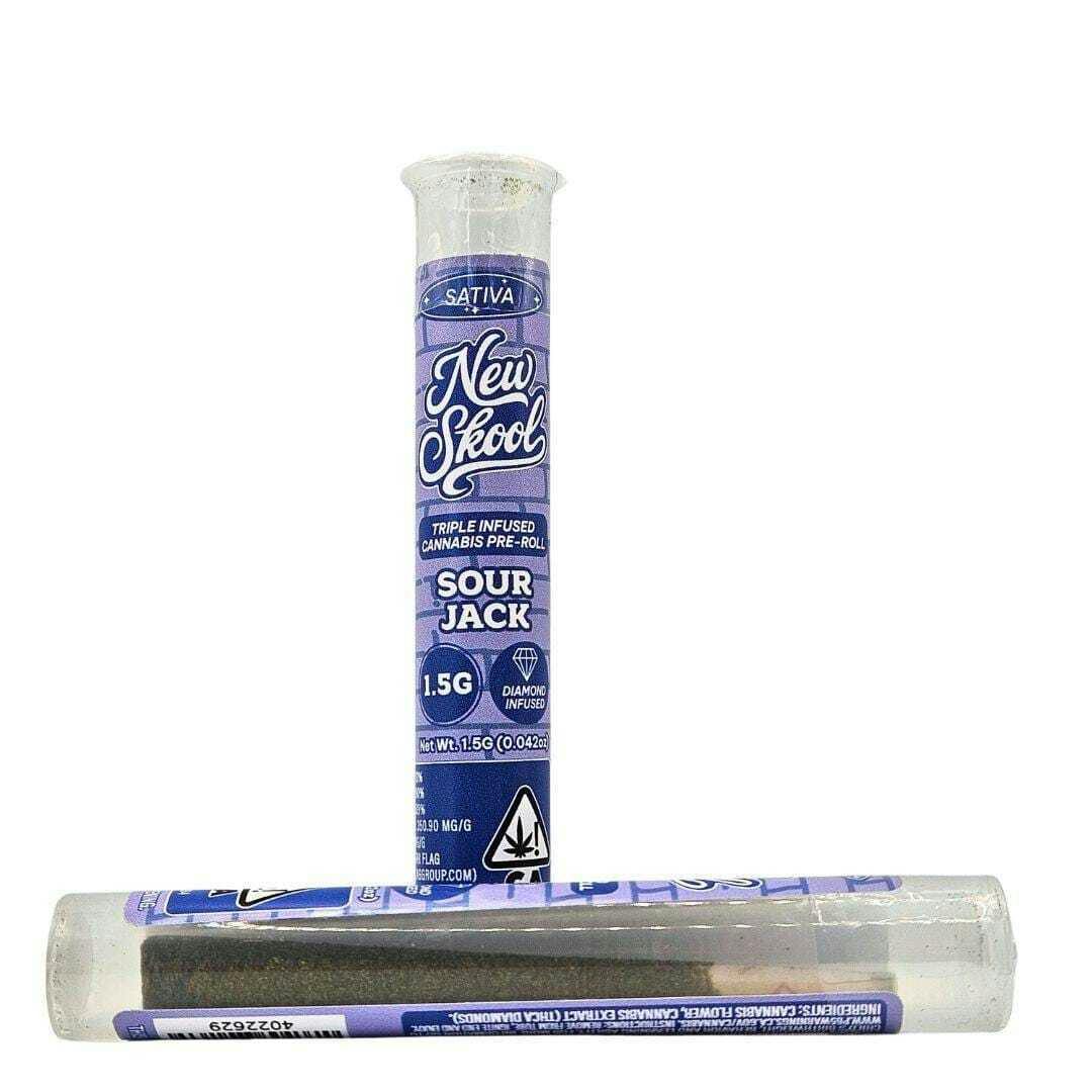 New Skool - Sour Jack | 1.5g | Infused Pre-roll