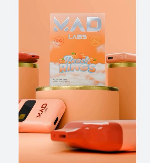 PEACH RINGS - — Mad Labs