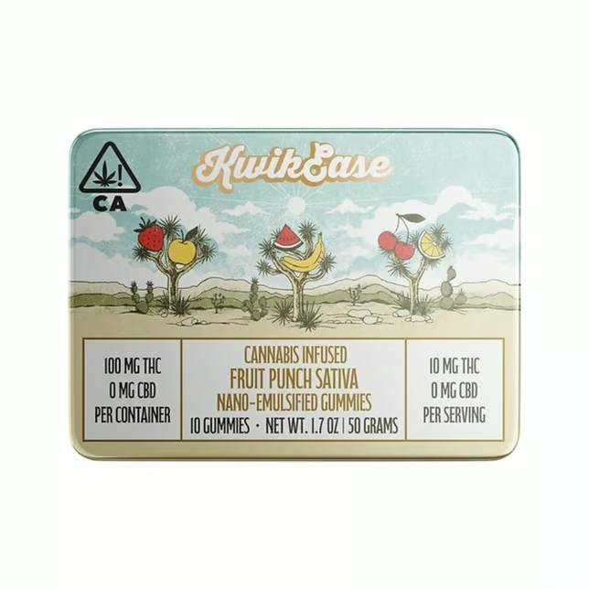 FRUIT PUNCH 100MG - 100 mg