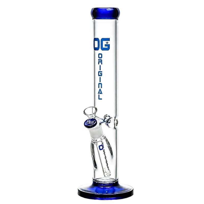 14" 5mm OG Original Coloured Rim Straight Shooter - Blue