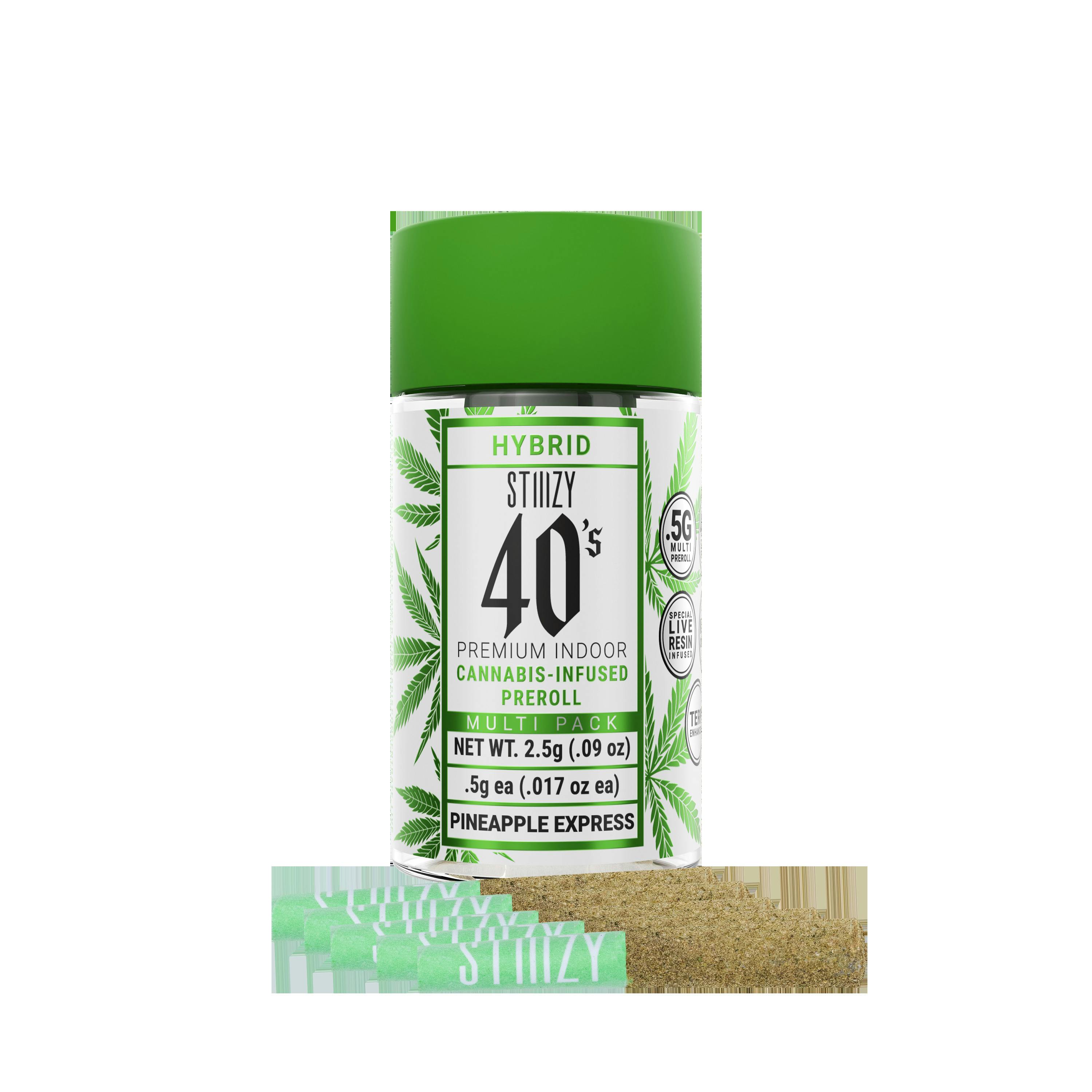 Pineapple Express 5pk Infused Pre-Rolls cannabis product