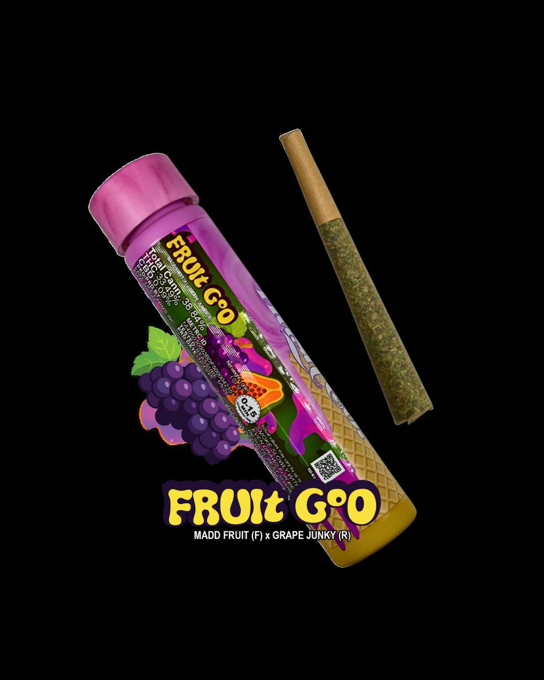 Ice Kream Hash Co. Infused Rosin Pre-Roll Fruit Frenzy