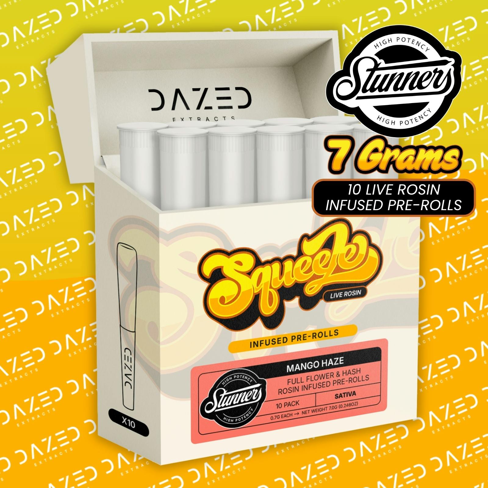 Mango Haze 10pk Infused Pre-Rolls