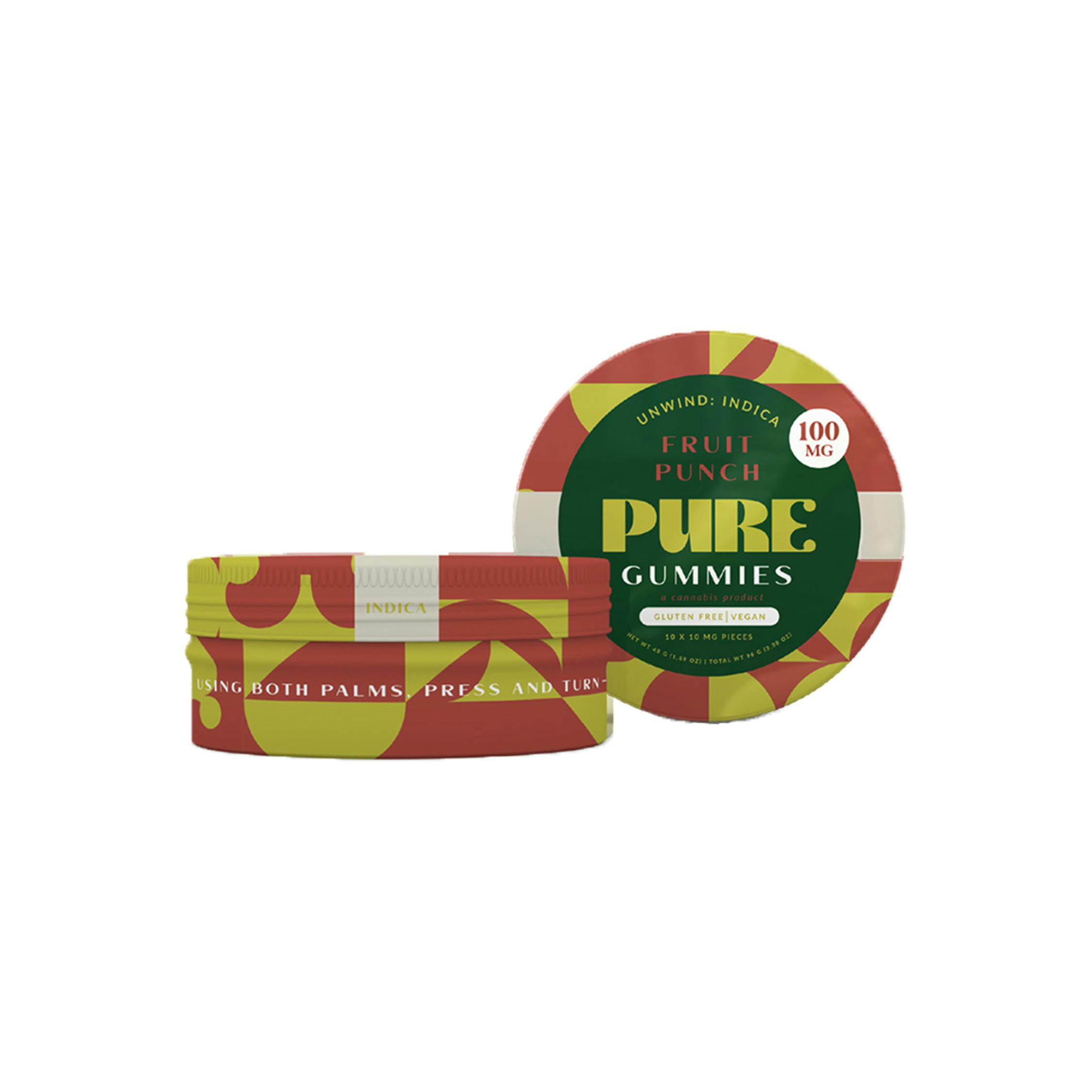 Fruit Punch Indica Gummies