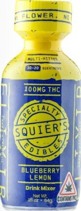 Blueberry Lemon Hash Rosin Mixer - Squier's - Edibles - 10mg