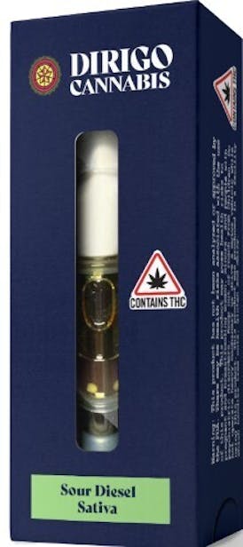 Sour Diesel - Dirigo Cannabis - Distillate Cart - 1g