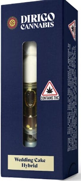 Wedding Cake - Dirigo Cannabis - Distillate Cart - 1g