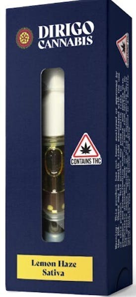 Lemon Haze - Dirigo Cannabis - Distillate Cart - 1g