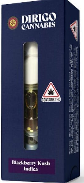 Blackberry Kush - Dirigo Cannabis - Distillate Cart - 1g